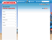 Tablet Screenshot of monosem.com